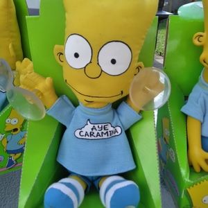 Bart Simpson stick on "Aye Caramba"